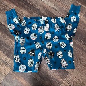 Hanna Andersson women's L Star Wars day of the dead jogger pajama pants NWT